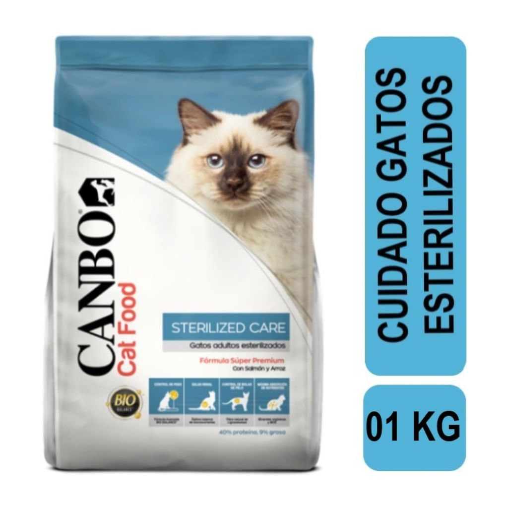 Comida para Gatos Canbo Súper Premium Cuidado para Esterilizados 1 Kg