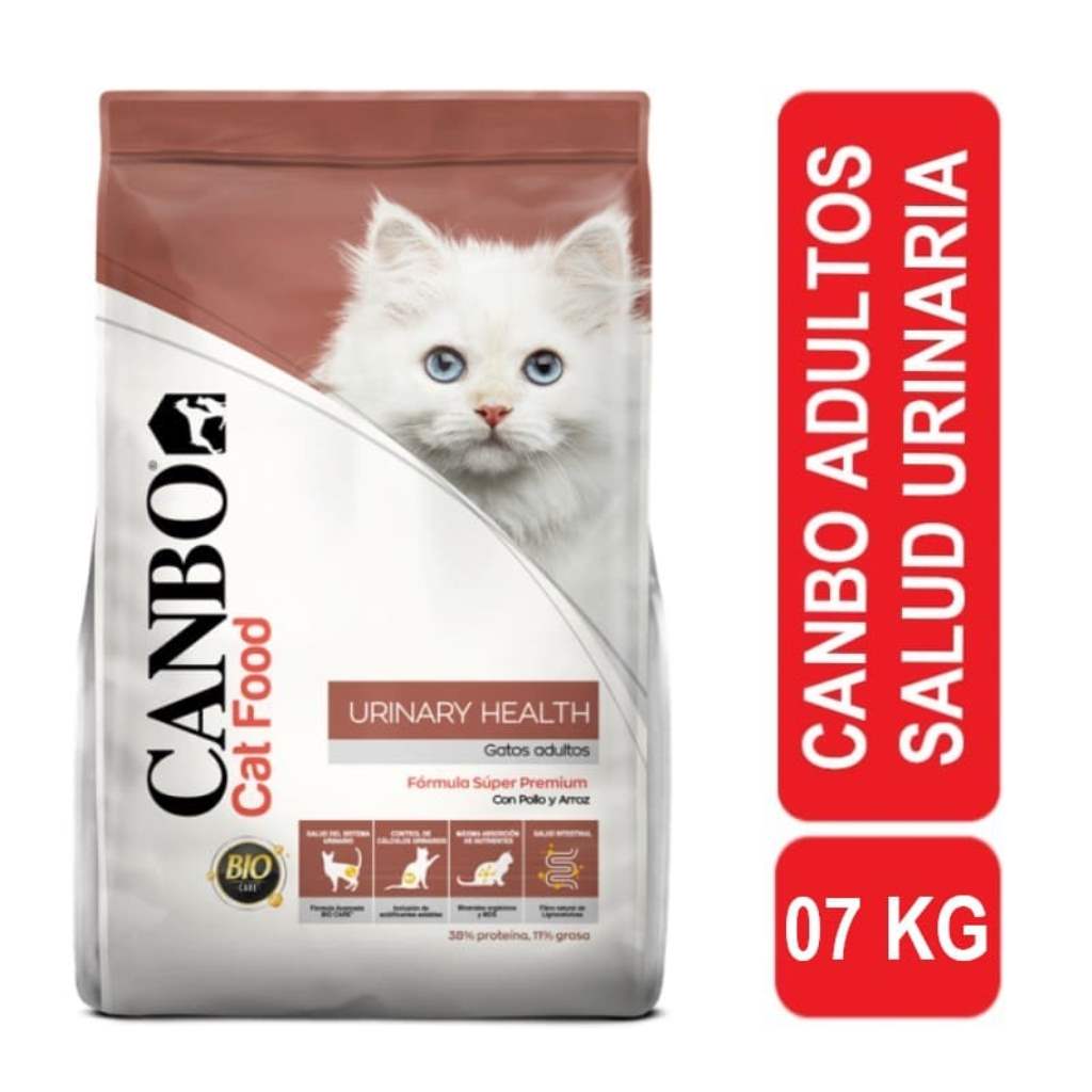 Comida para Gatos Canbo Súper Premium Salud Urinaria 7 Kg