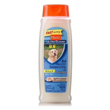 Shampoo para Perros Hartz Ultra Guard Antipulgas Avena 18 Oz