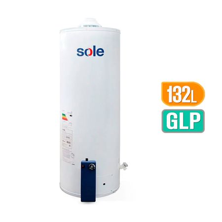 Termotanque a gas acumulación GLP 132 litros Sole