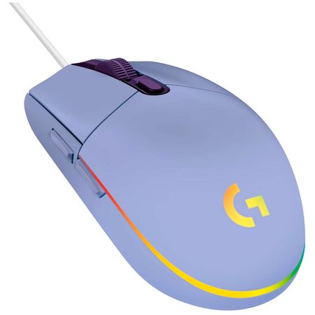 Mouse Gamer Logitech G203 Lightsync RGB Lila