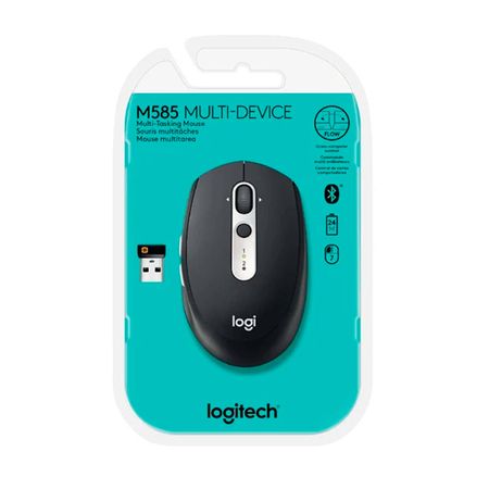Mouse Logitech M585 Bluetooth USB Unifying Negro