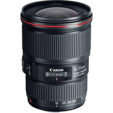 Lente Canon EF 16-35 mm f/4L IS USM Lente USM Canon EF 16-35mm f/4L IS