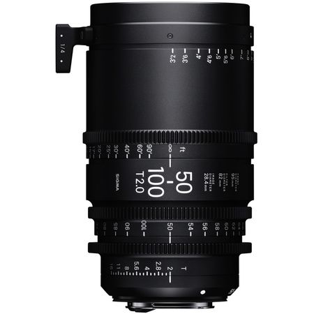Lente de zoom de alta velocidad Sigma 50-100 mm T2 (Canon EF, pies)