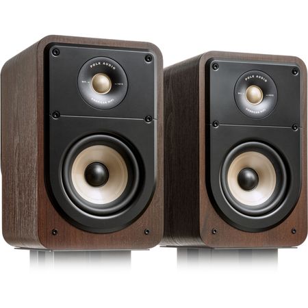 Polk Audio Signature Elite ES15 Altavoces de estantería de dos vías (nogal, par)