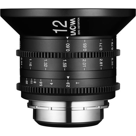 Lente de cine Venus Optics Laowa 12 mm T2.9 Zero-D (Sony E) Venus Optics Laowa 12 mm T2.9 Lente de cine cero-D (Sony E)