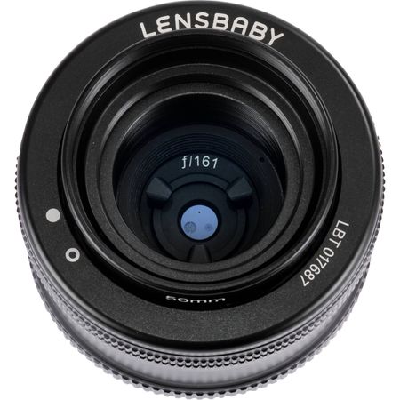 Lensbaby Obscura 50 con cuerpo fijo para Canon EF