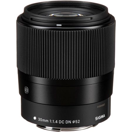 Lente contemporáneo Sigma 30 mm f/1.4 DC DN para Canon EF-M Sigma 30 mm f/1.4 DC DN Lente contemporánea para Canon EF-M