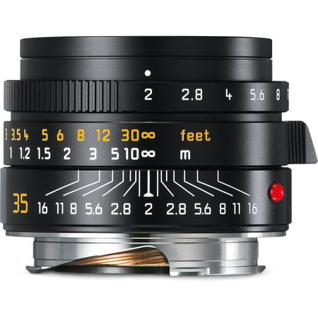 Lente Leica Summicron-M 35 mm f/2 ASPH (negro) Leica Summicron-M 35 mm f/2 Asph lente (negro)