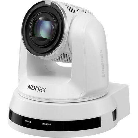 Lumens VC-A61PN 4K NDI--HX Cámara de video PTZ con zoom óptico de 30x (Blanco) Lumens VC-A61PN 4K NDI -- HX PTZ Video Camera con 30x zoom óptico (blanco)