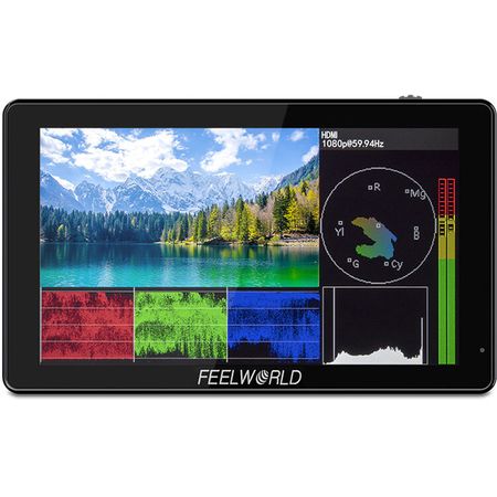 FeelWorld LUT5 5.5" IPS 3000 cd/m² Monitor en cámara Feelworld LUT5 5.5 