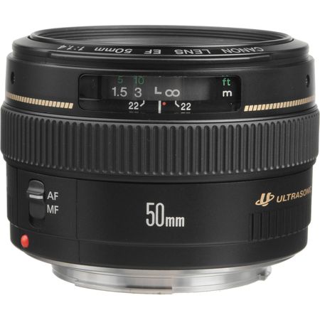 Objetivo Canon EF 50 mm f/1,4 USM Canon EF 50 mm f/1.4 USM lente