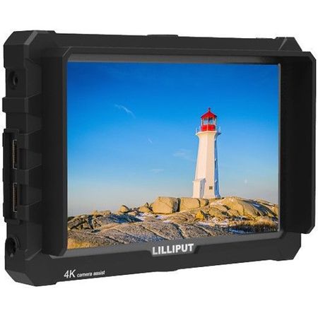 Lilliput A7S Monitor Full HD de 7" con soporte 4K (carcasa negra) Monitor HD Full HD de Lilliput A7S 7 