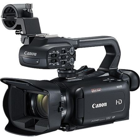Videocámara compacta Full HD Canon XA15 con SDI, HDMI y salida compuesta CANON XA15 Compact Full HD Camcorder con SDI, HDMI y salida compuesta