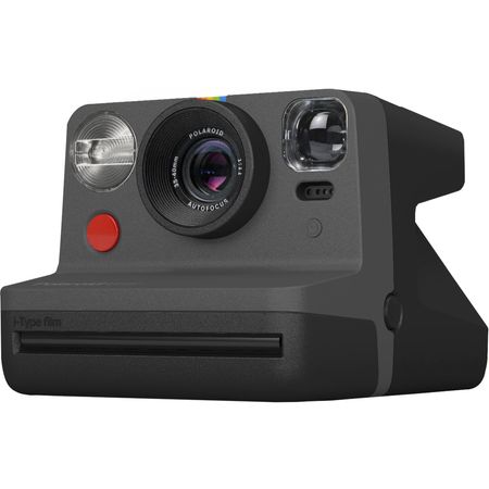 Polaroid Now Instant Film Camera Everything Box (Negro) Polaroid Now Camera de película instantánea Todo Box (negro)
