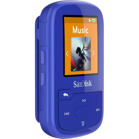 Reproductor de MP3 SanDisk Clip Sport Plus de 32 GB (azul) Sandisk 32GB Clip Sport Plus MP3 Player (azul)