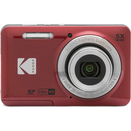 Cámara digital Kodak PIXPRO FZ55 (Roja) Cámara digital Kodak PixPro FZ55 (rojo)