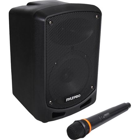 Pyle Pro PSBT65A Sistema de karaoke PA portátil de 6,5" bidireccional de 600 W inalámbrico y... Pyle Pro PSBT65A Portable 6.5 