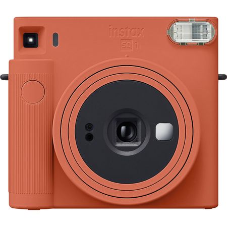 Cámara de película instantánea FUJIFILM INSTAX SQUARE SQ1 (naranja terracota) Fujifilm Instax Square SQ1 Cámara de película instantánea (Terracotta Orange)