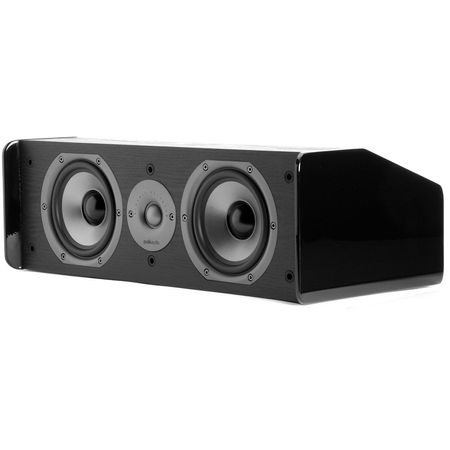 Polk Audio TSI Series CS10 Altavoz de canal central de dos vías (negro)