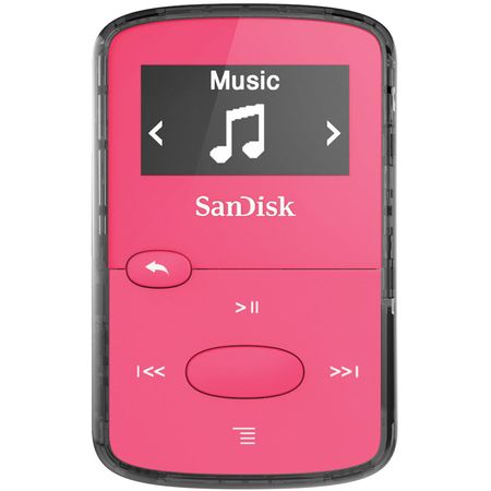 Reproductor de MP3 SanDisk Clip Jam de 8 GB (rosa) Reproductor de mp3 mp3 de sandisk 8gb clip (rosa)