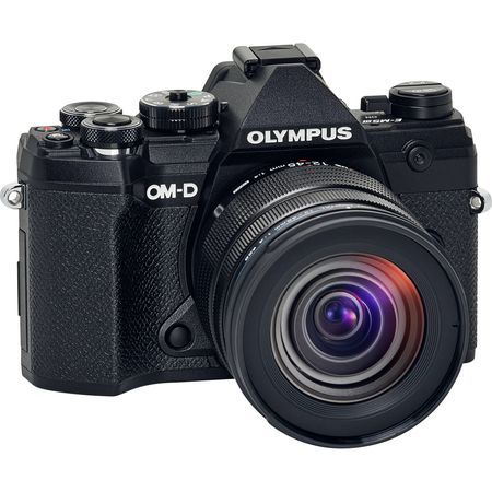 Cámara sin espejo Olympus OM-D E-M5 Mark III con lente de 12-45 mm (negro) Olympus OM-D E-M5 Mark III Cámara sin espejo con lente de 12-45 mm (negro)