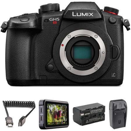 Panasonic Lumix GH5S Cámara sin espejo HDR Filmmaker Kit Panasonic Lumix GH5S Camera sin espejo HDR Kit de cineasta