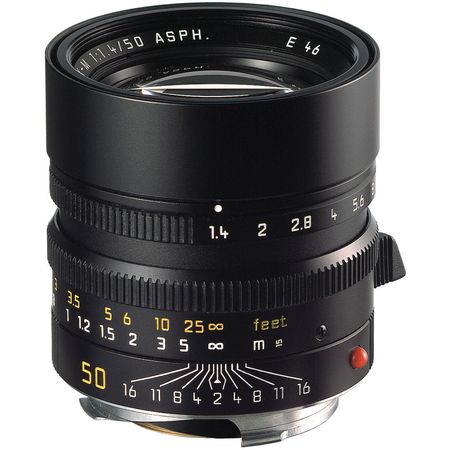 Leica Summilux-M 50 mm f/1.4 ASPH. Lente (Negro) Leica Summilux-M 50mm f/1.4 Asph.Lente (negro)