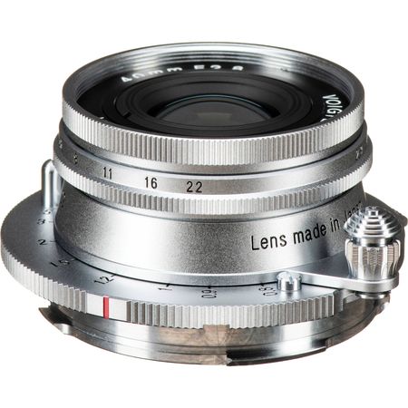 Lente Voigtlander Heliar 40mm f/2.8 Asférico VM para Leica M (Plata) Voigtlander Heliar 40 mm f/2.8 lente de VM asférica para Leica M (plata)