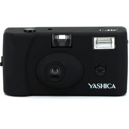 Cámara de película Yashica MF-1 de 35 mm (negra) Cámara de película de 35 mm de Yashica MF-1 (negro)
