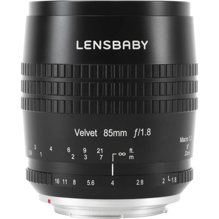 Lensbaby Velvet 85mm f/1.8 Lente para FUJIFILM X (Negro) Lensbaby Velvet 85 mm f/1.8 lente para fujifilm x (negro)