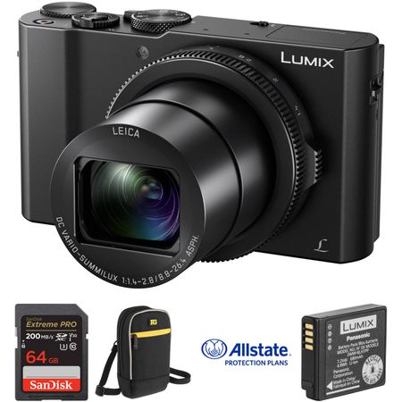 Kit de lujo de cámara digital Panasonic Lumix DMC-LX10 Kit de cámara digital Panasonic Lumix DMC-LX10 Deluxe