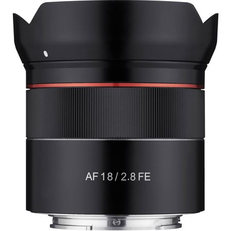 Lente Rokinon AF 18mm f/2.8 FE para Sony E Rokinon de 18 mm f/2.8 Fe Lense para Sony E