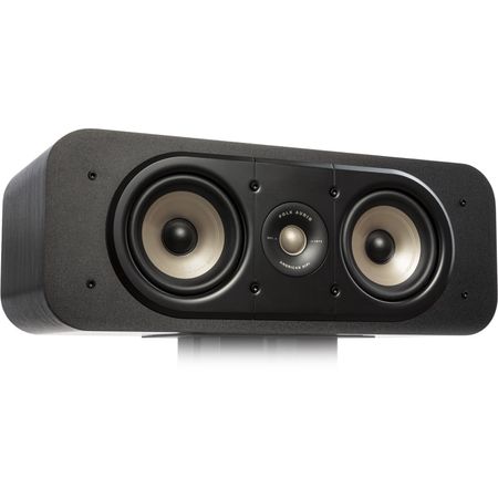 Polk Audio Signature Elite ES30 Altavoz de canal central de dos vías (negro)