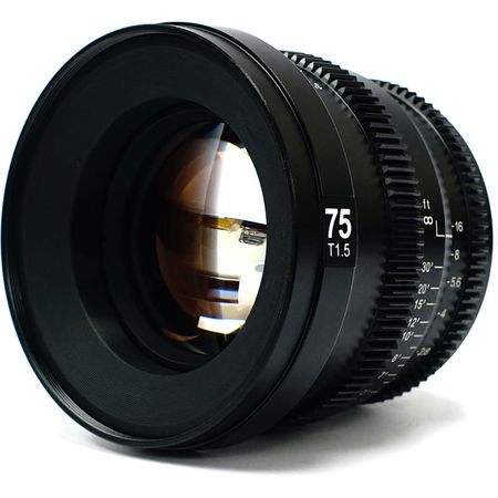 SLR Magic MicroPrime Cine 75 mm T1.5 (Montura E) SLR Magic Microprime Cine 75 mm T1.5 (mono electrónico)