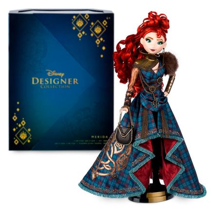 Muñeca Edición Limitada Disney Designer Princesa Mérida Valiente