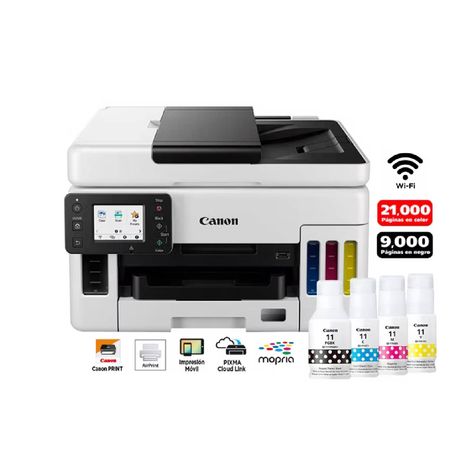 Impresora Canon Multifuncional Maxify GX6010