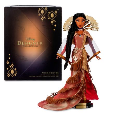 Muñeca Edición Limitada Disney Designer Princesa Pocahontas