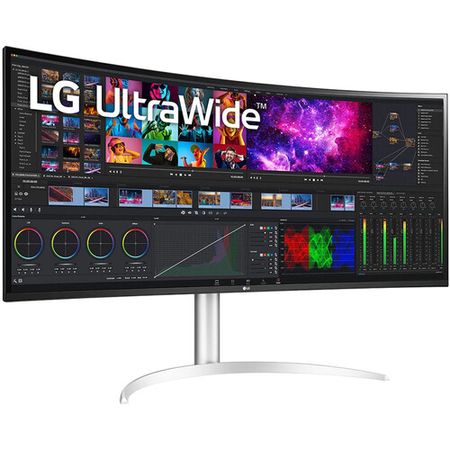 LG UltraWide 40WP95C-W 39.7" 21:9 Curvo FreeSync 5K2K HDR IPS Monitor (Plata) LG Ultrawide 40WP95C-W 39.7 