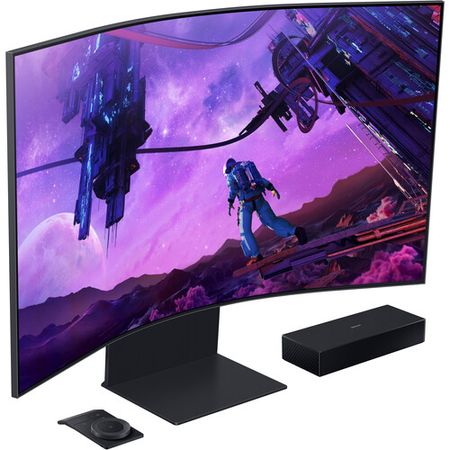 Monitor curvo para juegos Samsung Odyssey Ark de 55" 4K HDR 165 Hz Samsung Odyssey Ark 55 