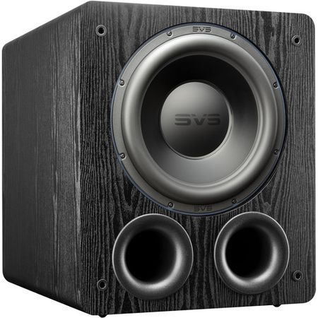 Subwoofer SVS PB-3000 de 13" y 800 W (fresno negro)