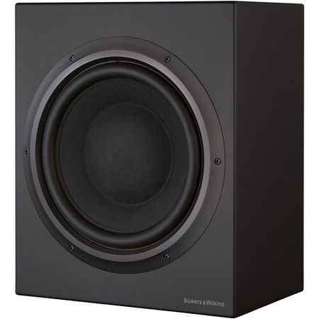 Bowers & Wilkins CTSW12 1000W Instalar subwoofer, controlador de cono de papel/kevlar (negro)