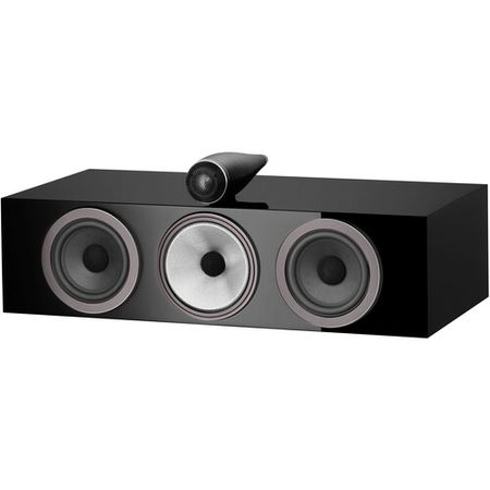 Bowers & Wilkins HTM71 S3 Altavoz de canal central de 3 vías (Black Black)