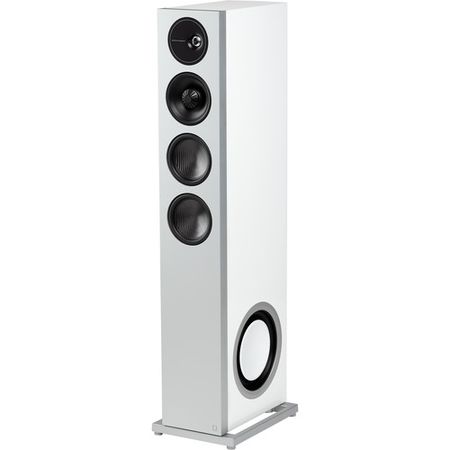 Estado de demanda de tecnología definitiva D15 Speaker (Gloss White, Right, Single)