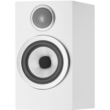 Bowers & Wilkins 707 S3 Altavoces de estantería de 2 vías (satén blanco, par)