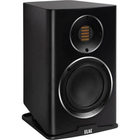 ELAC CARINA BS243.4 Altavoces de estantería de 2 vías (Satin Black, Par)