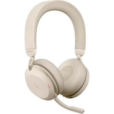 JABRA EVOLVE2 75 MS Auriculares inalámbricos en cancelación de ruido (beige dorado)