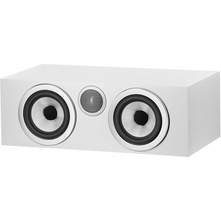 Bowers & Wilkins HTM72 S3 Altavoz de canal central de 2 vías (blanco satén)