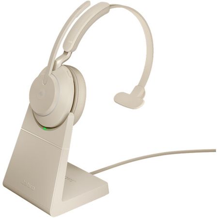 JABRA EVOLVE2 65 Auriculares inalámbricos inalámbricos mono (comunicación unificada, USB Tipo A, ... JABRA EVOLVE2 65 Auriculares inalámbricos inalámbricos mono (comunicación unificada, USB Tipo A, beige)