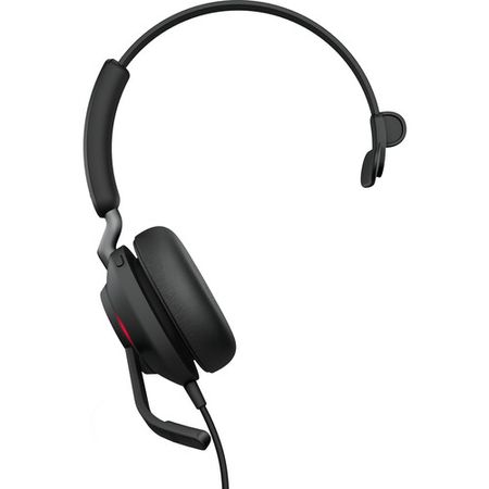 JABRA EVOLVE2 40 auriculares en el oído mono con cable (comunicación unificada, USB tipo C, negro)